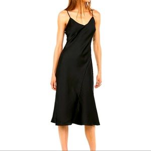 Express satin slip dress